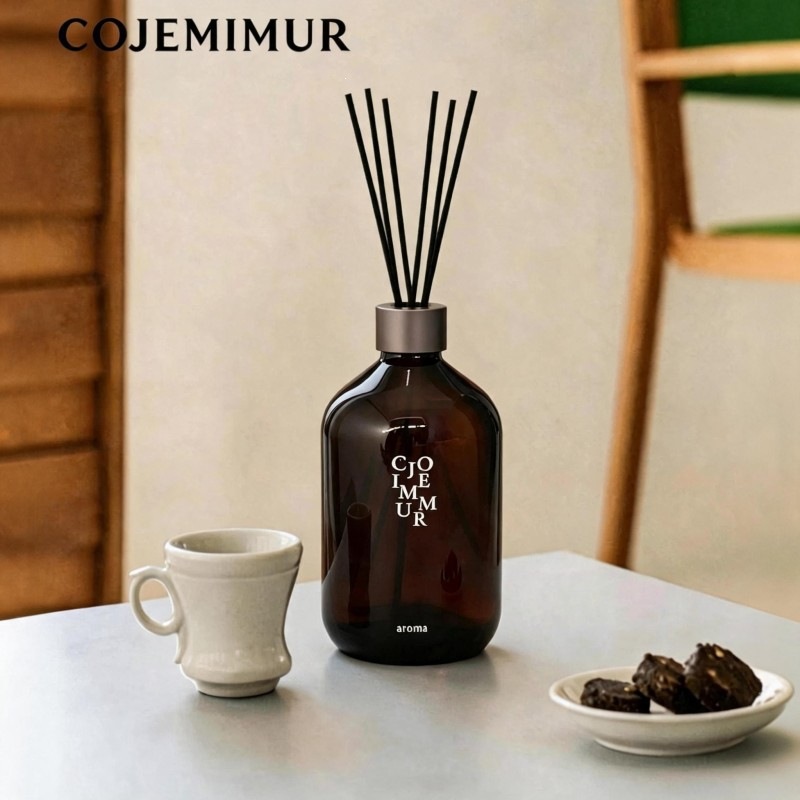Home Fragrance Vaporizer - 500mlリードディフューザーセット、長持ちするホームフレグランス、フレッシュデイジーの香り、寝室、オフィス、ホテル用消臭剤
