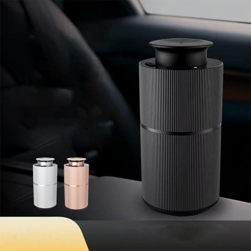 Home Fragrance Vaporizer - メタルボディスマートカーディフューザー ポータブル充電式水なしアロマネブライザー 家庭用オフィス用エッセンシャルオイルフレグランスマシン