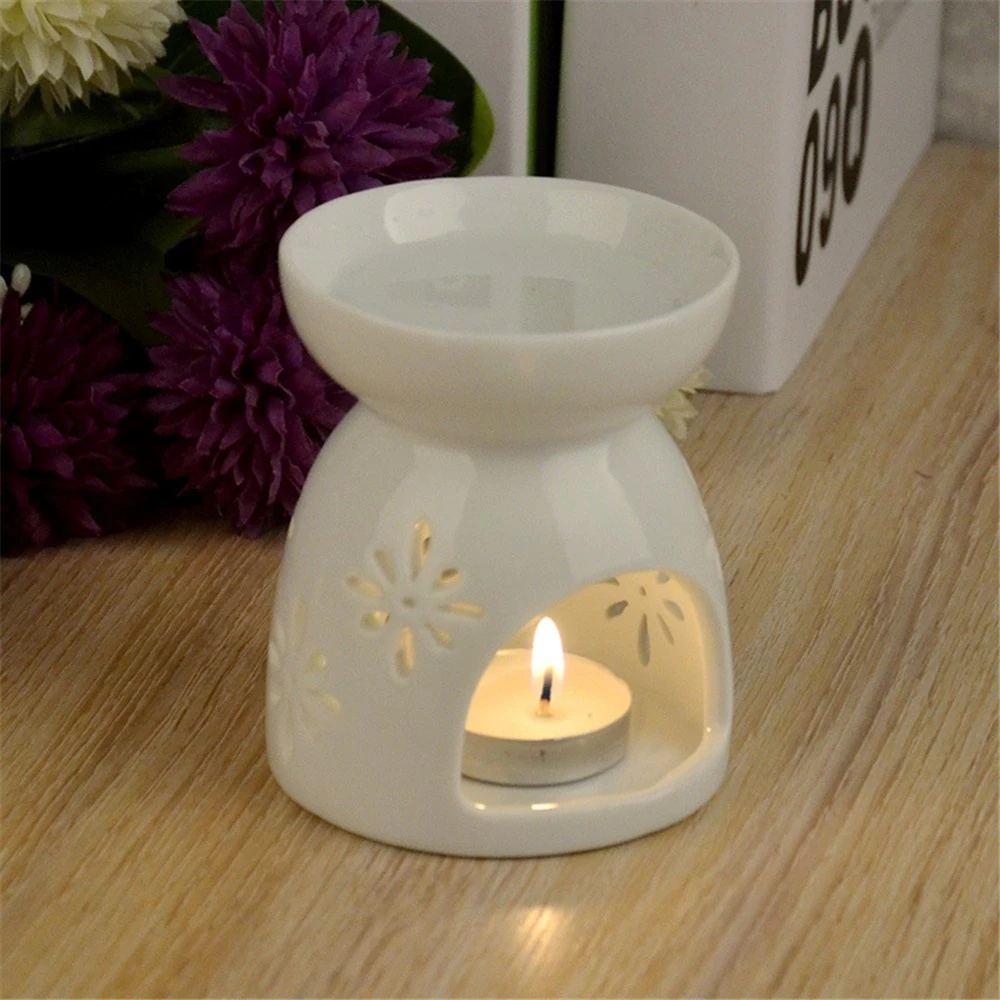 ティーライトキャンドルホルダー エッセンシャルオイルバーナー - Ceramic Oil Burner のレビューと価格