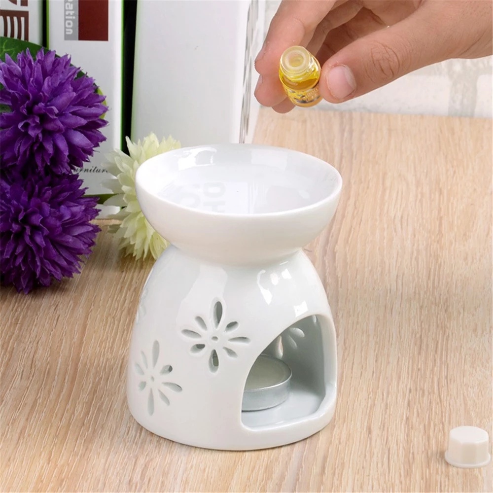 ティーライトキャンドルホルダー エッセンシャルオイルバーナー - Ceramic Oil Burner のレビューと価格
