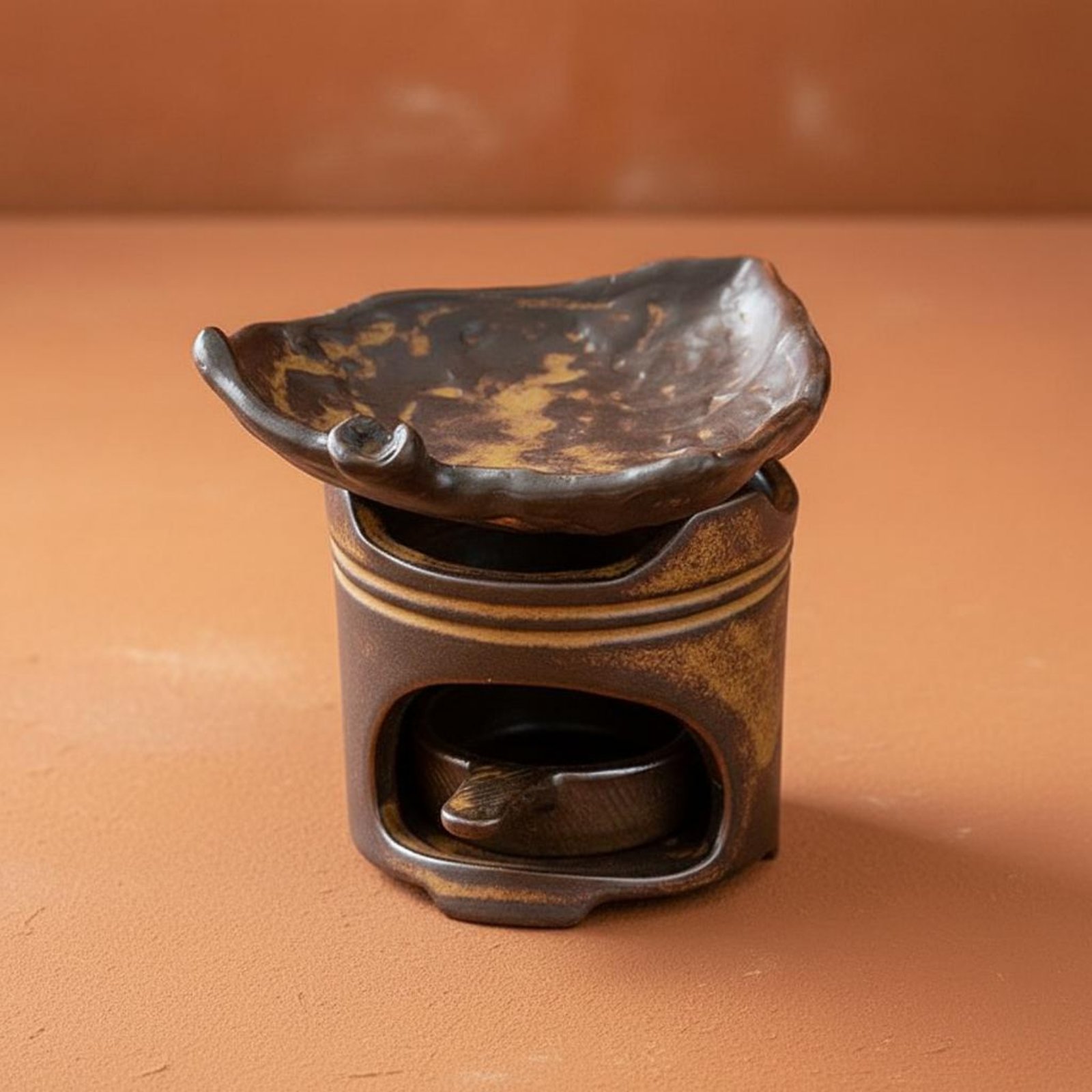 セラミックティーロースター　静寂にインスパイアされたデザイン - Ceramic Oil Burner のレビューと価格