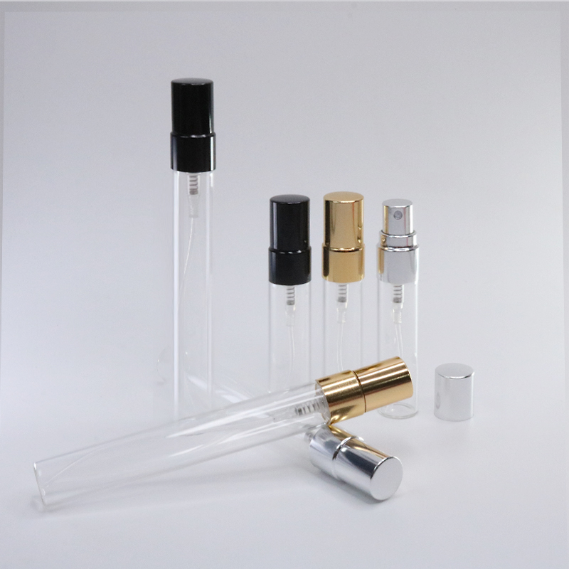 5ml 10ml 10個入り 透明ガラス製香水瓶 詰め替え可 - Room Spray Bottle のレビューと価格