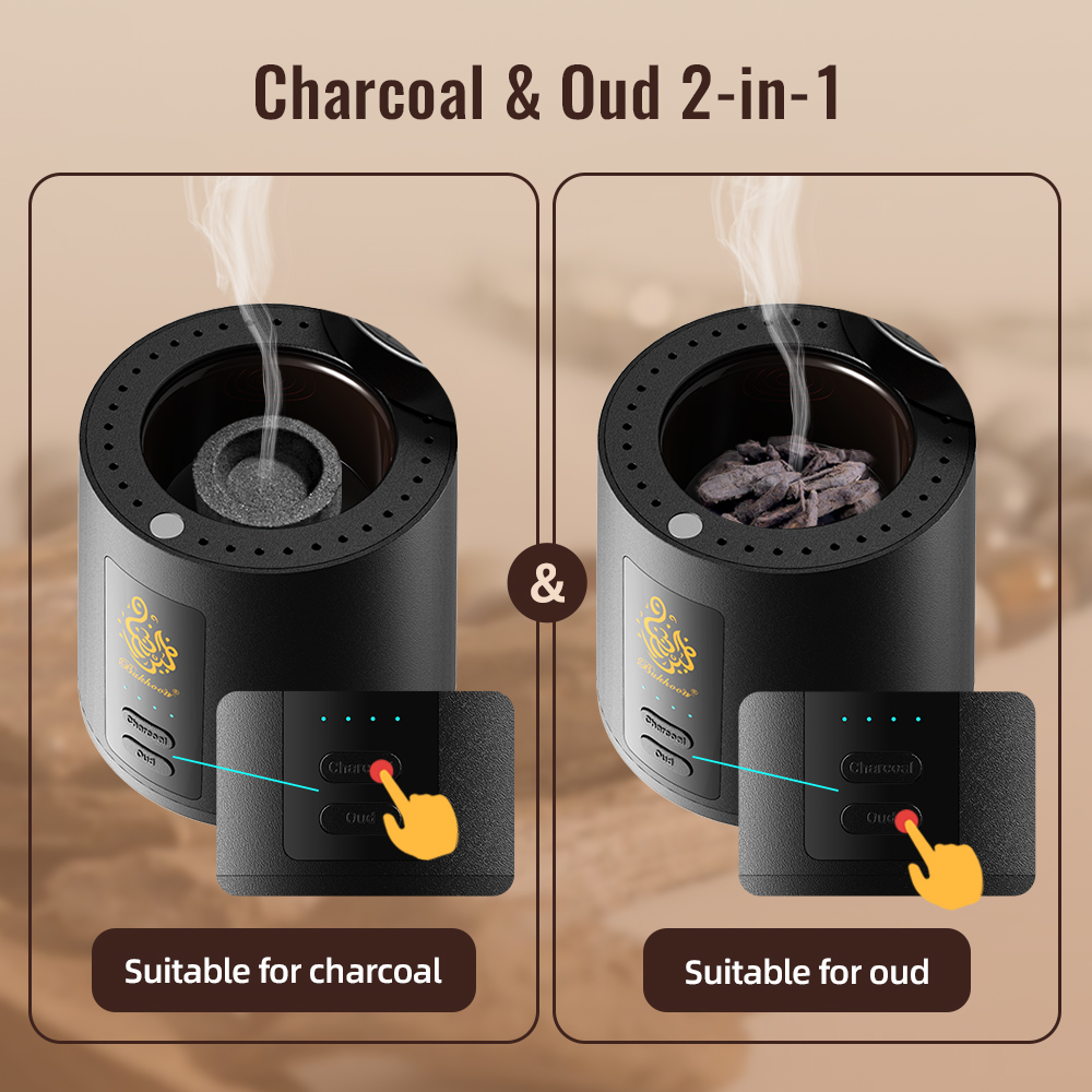 チャコールウード2-in-1電気香炉Type-Cポータブルバ - Ceramic Oil Burner のレビューと価格
