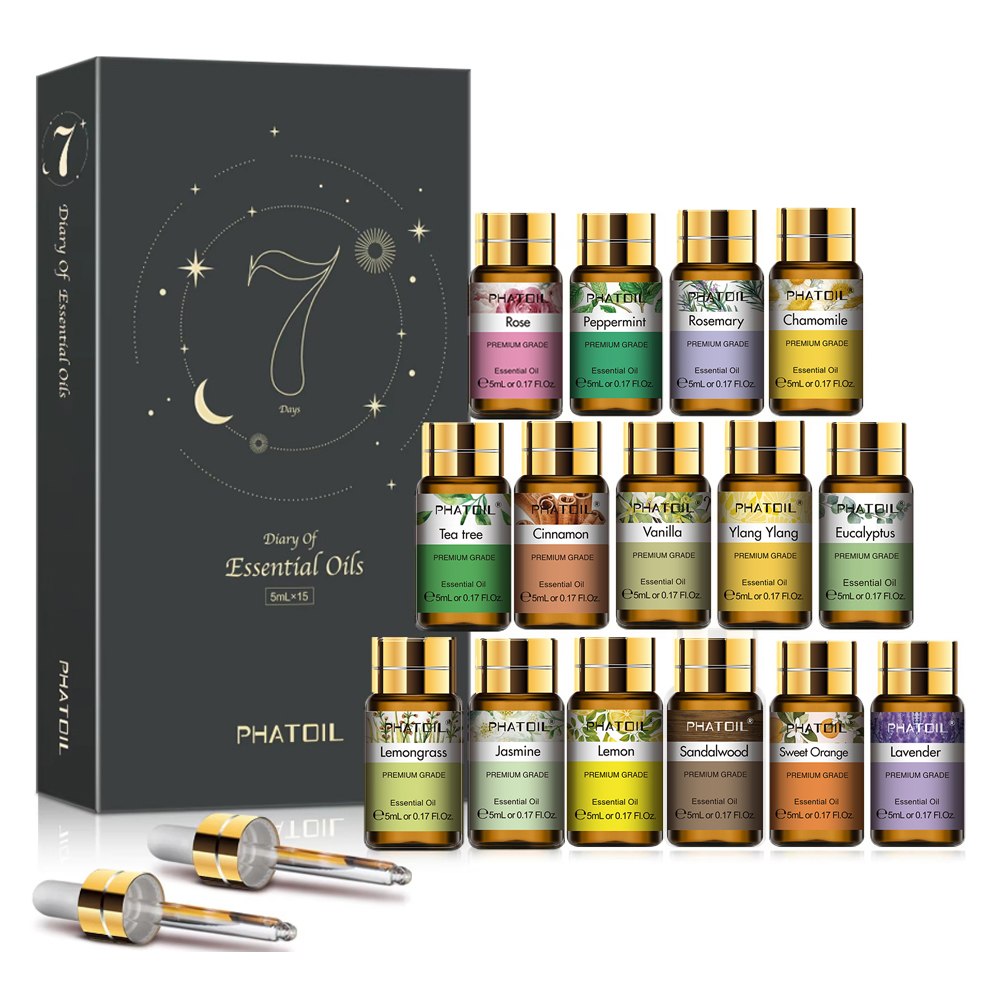 PHATOIL 12 個/15 個アロマセラピーエッセンシャ - Home Fragrance Rose のレビューと価格