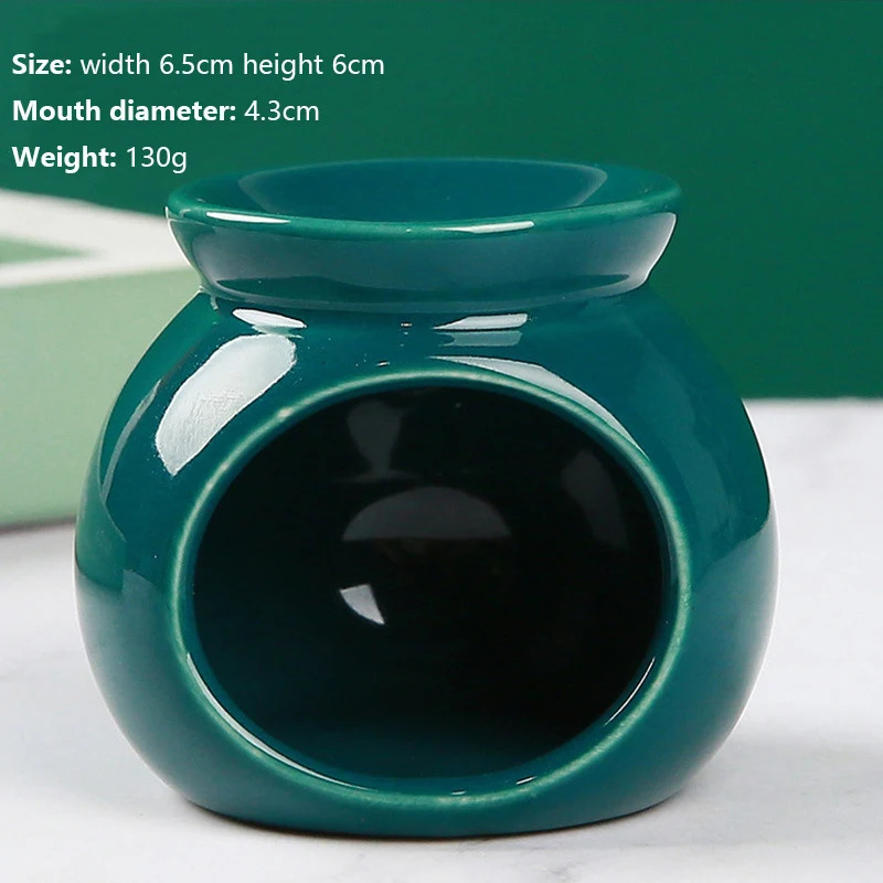 磁器アロマバーナーエッセンシャルオイル炉ミニキャンドルホルダ - Ceramic Oil Burner のレビューと価格