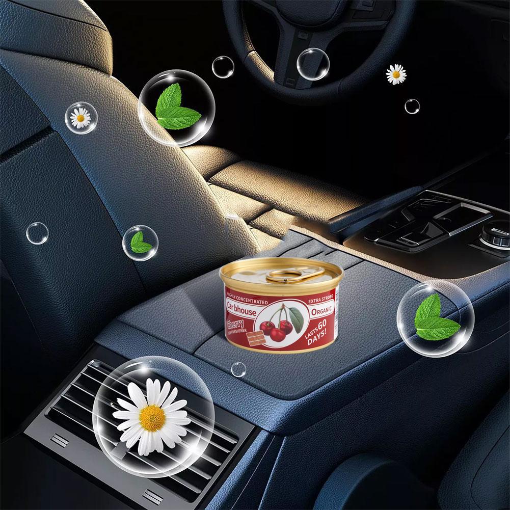 車の芳香剤バブルガムの香り有機缶消臭剤必須長期的な強力な香り - Home Fragrance Logo のレビューと価格