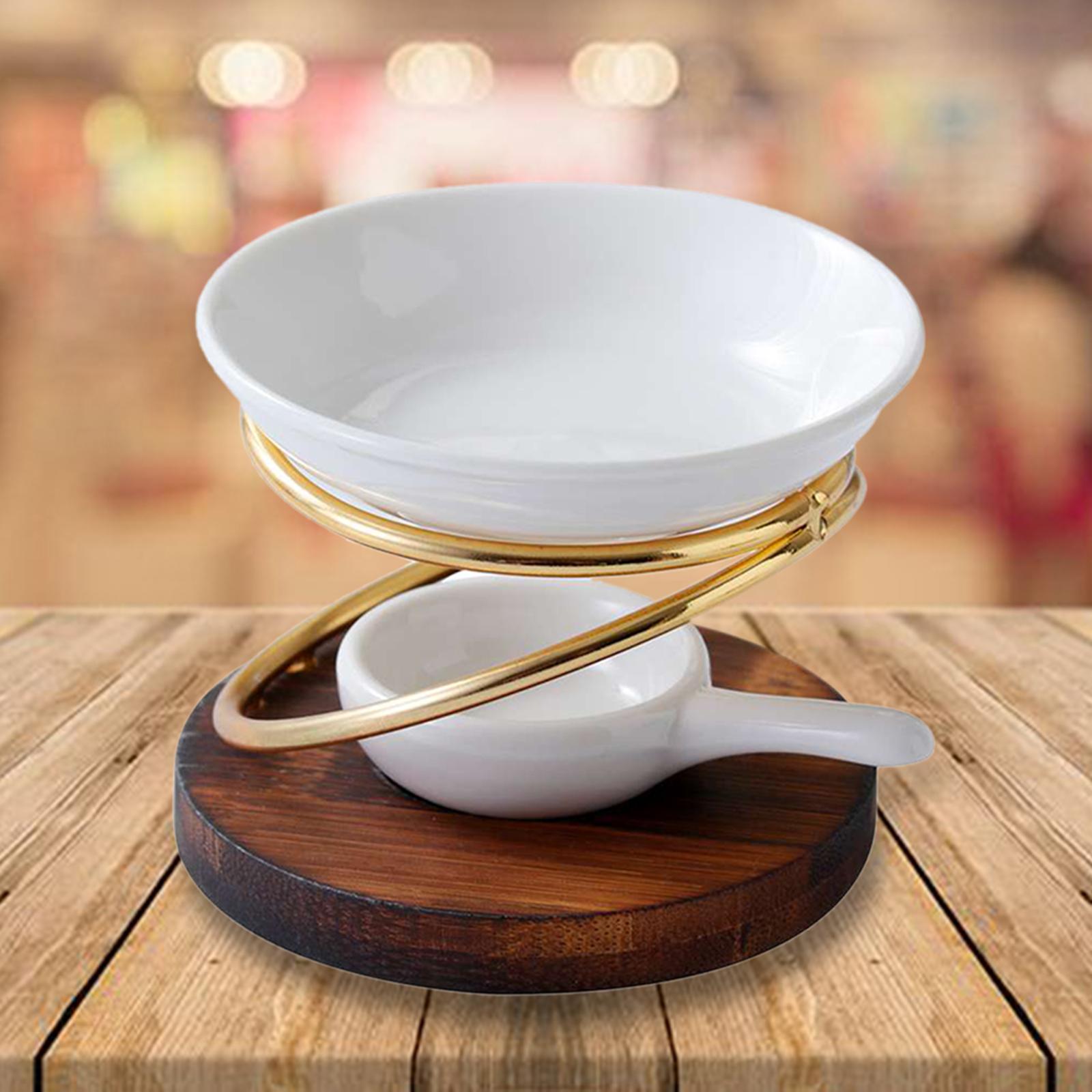 キャンドルスプーン付きアロマオイルバーナー,ワックス香炉,オ - Ceramic Oil Burner のレビューと価格