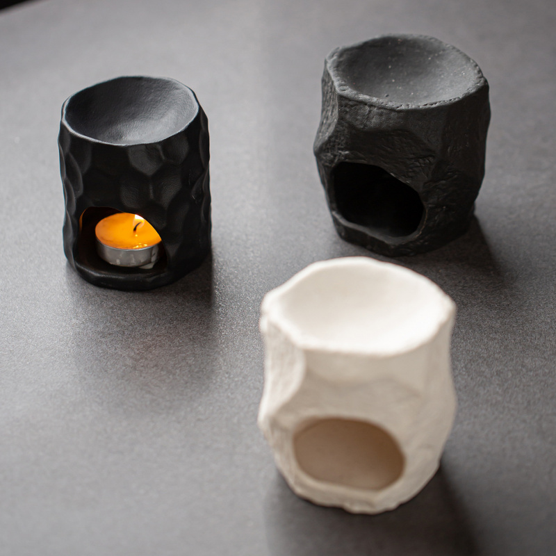 セラミックアロマセラピーバーナー スパ、ヨガ、寝室、ティール - Ceramic Oil Burner のレビューと価格