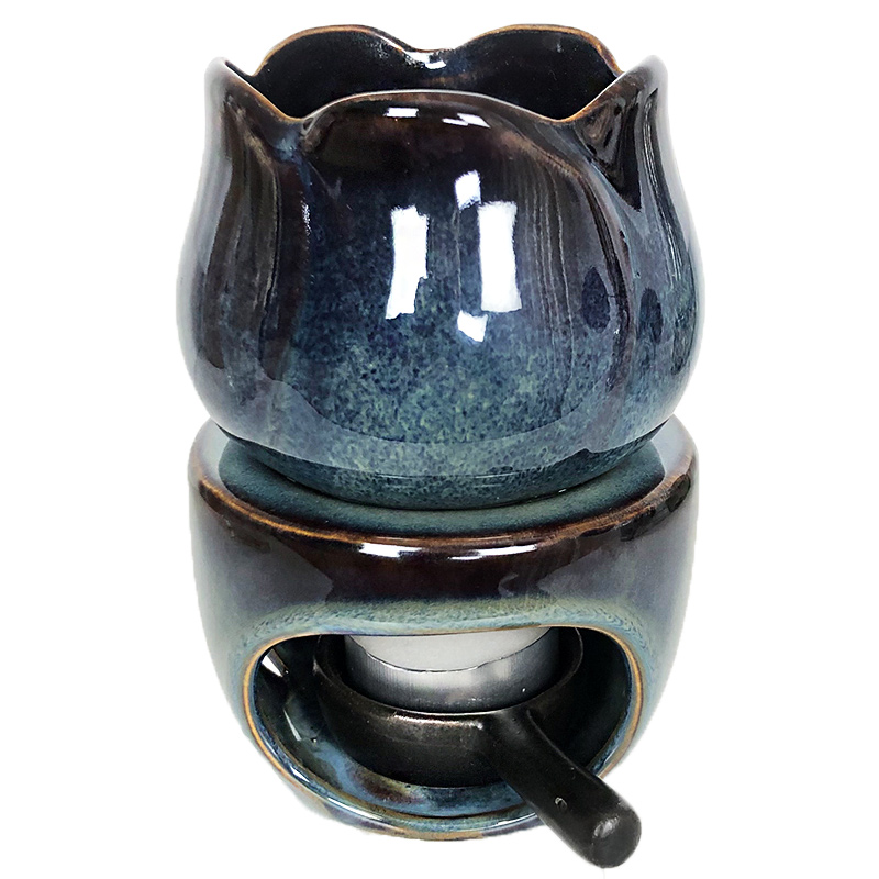 大容量プリントアロマバーナーキャンドルキャンドルロマセラピー - Ceramic Oil Burner のレビューと価格