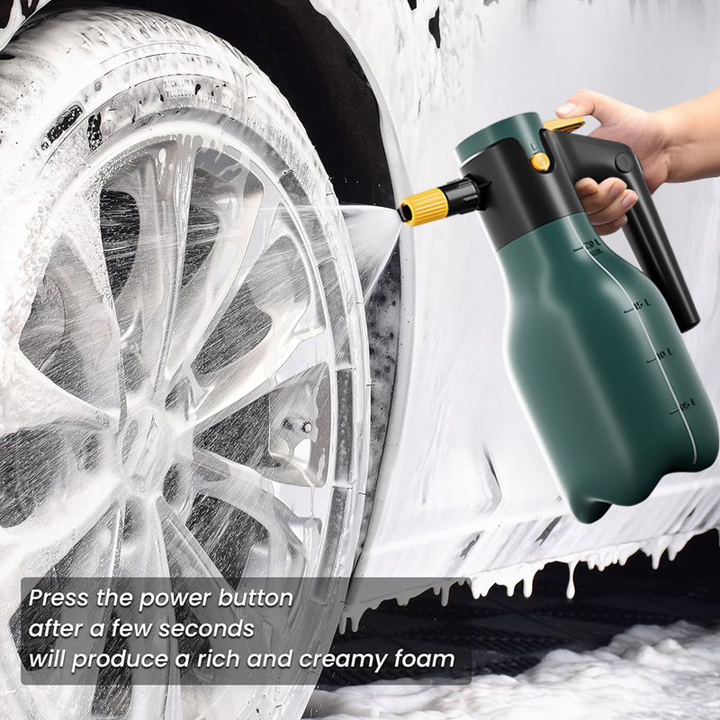 アップグレードされた2L電動泡スプレーボトル60 °   調 - Room Spray Bottle のレビューと価格