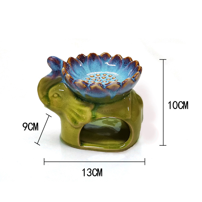 ロータスアイスクラックのようなセラミックアロマバーナーアロマ - Ceramic Oil Burner のレビューと価格