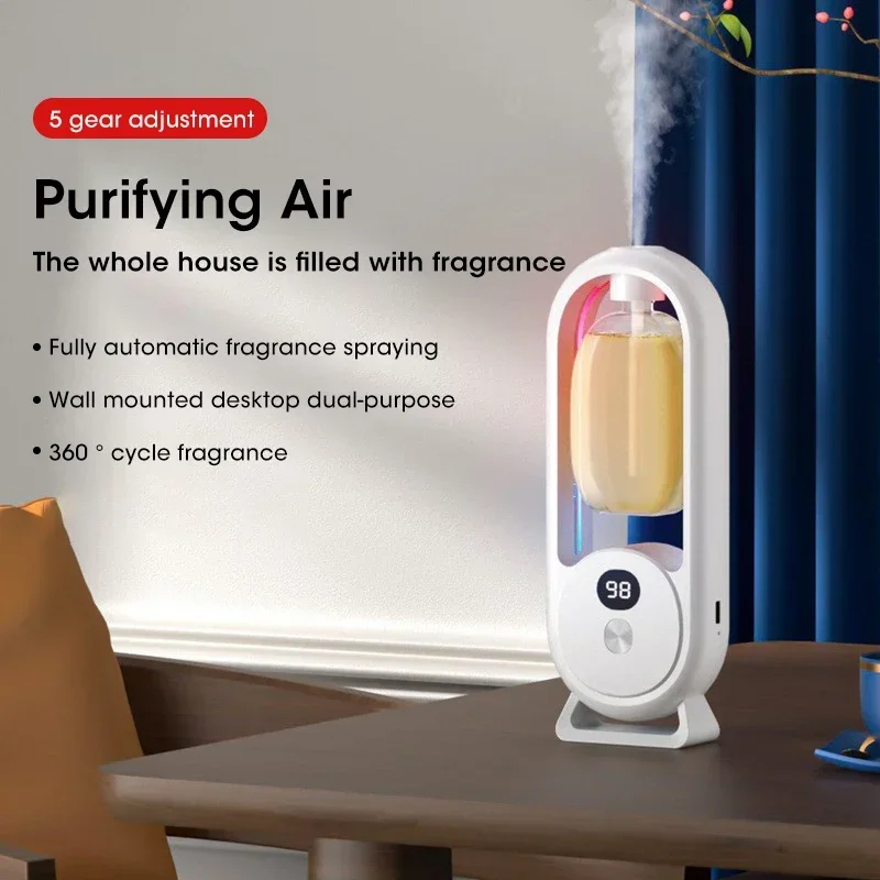 自動ホームフレグランスマシン、エッセンシャルオイルディフュー - Home Fragrance Perfume のレビューと価格