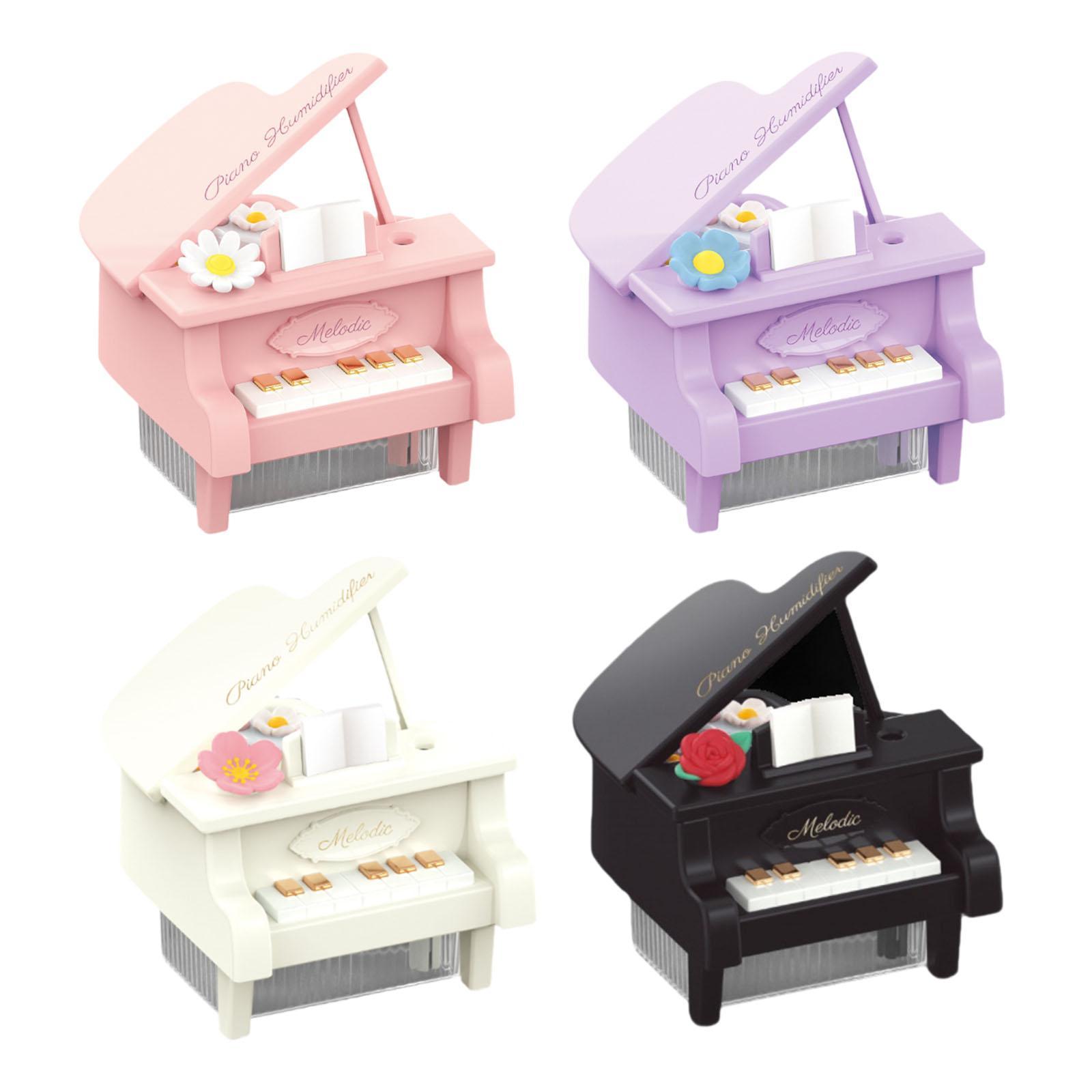 ピアノ型空気加湿器 2モード設定 ポータブル 350ml 旅 - Home Fragrance Piano のレビューと価格