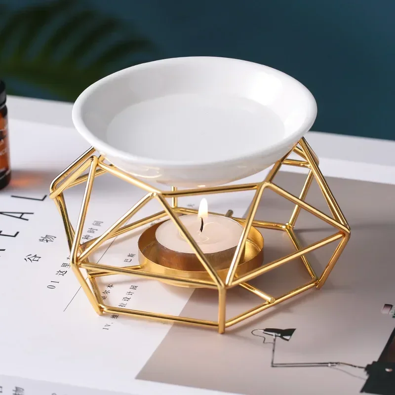 1個 ロマンチックなセラミックティーライトキャンドルホルダー - Ceramic Oil Burner のレビューと価格