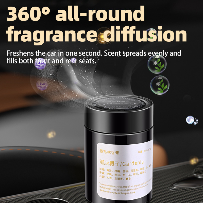 車用芳香剤、新モデルの車用お香、男性と女性のための固形フレグ - Home Fragrance Logo のレビューと価格